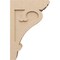 Ekena Millwork 8"W x 16"D x 24"H Classic Mayflower Rough Cedar Woodgrain TimberThane Corbel, Primed Tan CORUR08X16X24MAYRCPR - alternate 6
